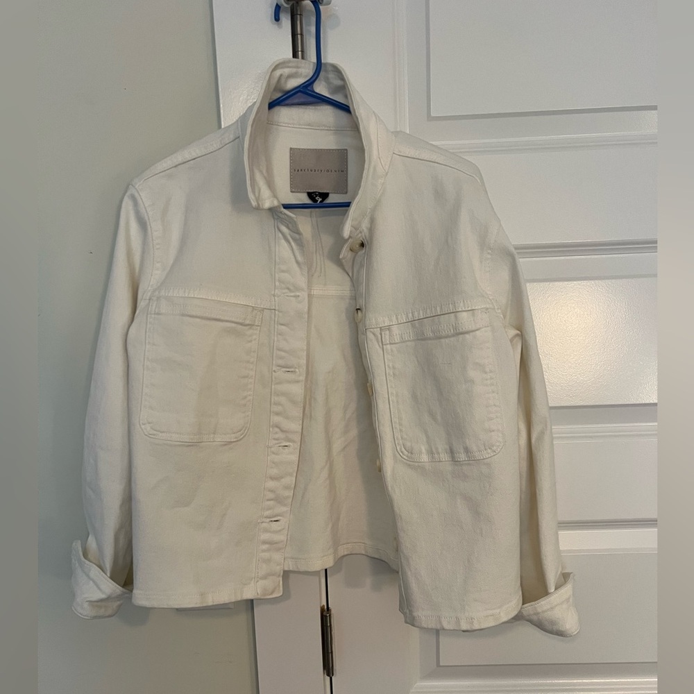 White Denim Sanctuary jacket size XS